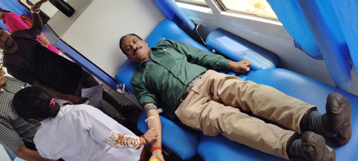 Blood donation camp